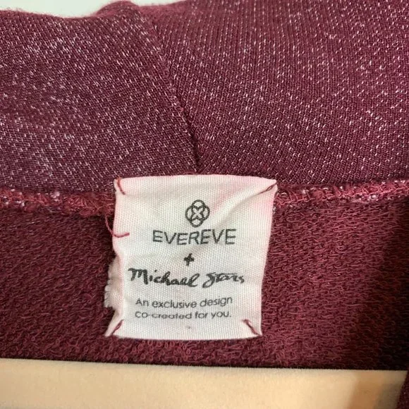 Michael Stars Burgundy Cowl Neck Sweater Dress - Picture 4 of 7